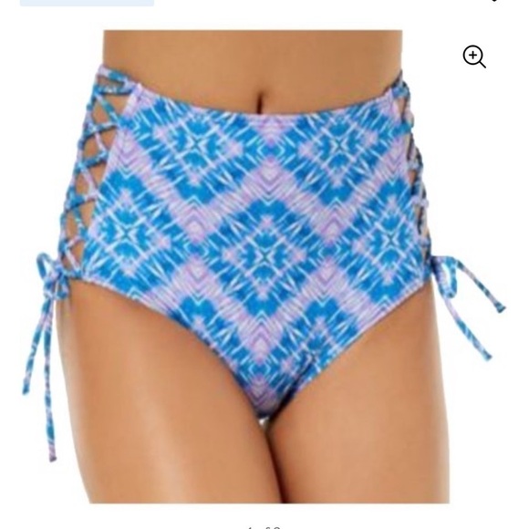 NWT SUNDAZED Stella High Waist Bottom Small - Picture 2 of 10